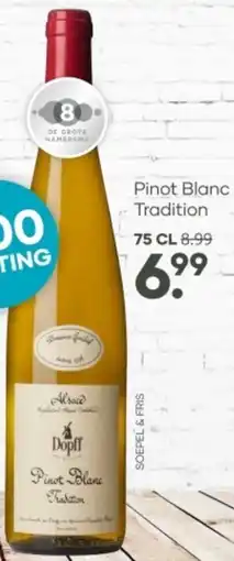 Mitra Dopff au Moulin Pinot Blanc Tradition aanbieding