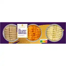 Albert Heijn AH Excellent Trio miso,crispy chili oil peper & zout aanbieding