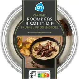 Albert Heijn AH Excellent Warme roomkaas ricotta truffel aanbieding