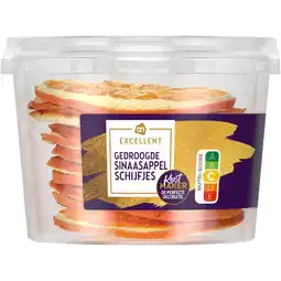 Albert Heijn AH Excellent Gedroogde sinaasappelschijfjes aanbieding