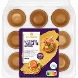 Albert Heijn AH Excellent Glutenvrije tartelette naturel aanbieding