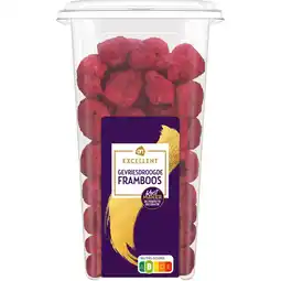 Albert Heijn AH Excellent Gevriesdroogde framboos aanbieding