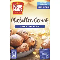Albert Heijn Koopmans Oliebollen gemak aanbieding