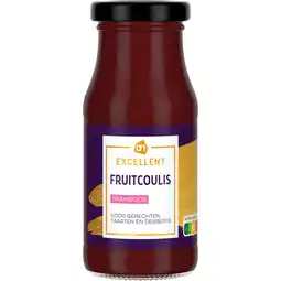 Albert Heijn AH Excellent Fruitcoulis framboos aanbieding
