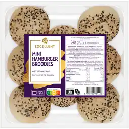 Albert Heijn AH Excellent Mini hamburger broodjes aanbieding