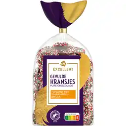 Albert Heijn AH Excellent Gevulde kransen fondant sinaasappelsmaak aanbieding