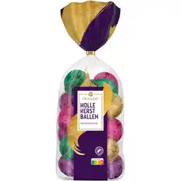 Albert Heijn AH Excellent Holle kerstballen melkchocolade aanbieding