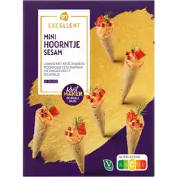 Albert Heijn AH Excellent Mini hoorntje sesam aanbieding