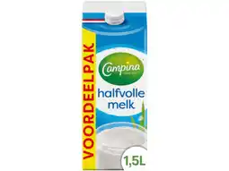 Hoogvliet Campina Halfvolle melk aanbieding