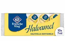Hoogvliet Friesche Vlag Halvamel cups aanbieding
