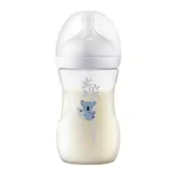 Kruidvat Philips Avent Natural Response SCY903/67 1m+ Koala Babyfles met Natuurlijke Zuigreflex Flesspeen aanbieding