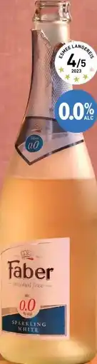 Gall & Gall Faber Sparkling White 75CL aanbieding