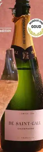 Gall & Gall De Saint-Gall Le Tradition Premier Cru 75CL aanbieding