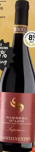 Gall & Gall San Silvestro Barbera d'Asti Superiore 75CL aanbieding