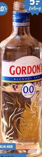 Gall & Gall Gordon’s Gin Alcoholvrij 70CL aanbieding