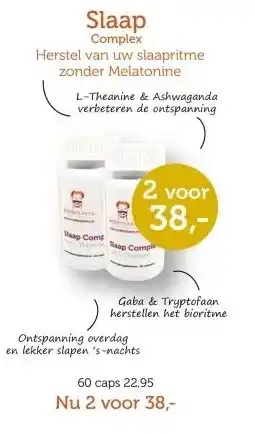 De Rode Pilaren Slaap Complex aanbieding