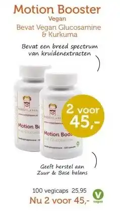 De Rode Pilaren Motion Booster Vegan aanbieding