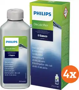Coolblue Philips/Saeco CA6700/10 Ontkalker 4 stuks aanbieding