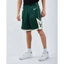 Foot Locker Nike Milwaukee Bucks Korte Broeken Heren - Bruin - Maat M aanbieding