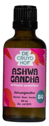 De Online Drogist Cruydhof Ashwagandha Wortel Druppels aanbieding