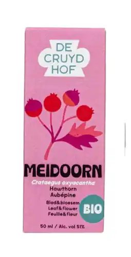 De Online Drogist Cruydhof Meidoorn Crataegus Oxyacantha Bio Druppels aanbieding