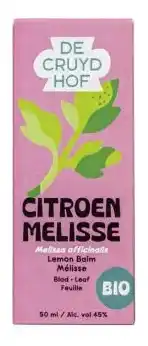 De Online Drogist Cruydhof Citroenmelisse Melissa Officinalis Bio Druppels aanbieding