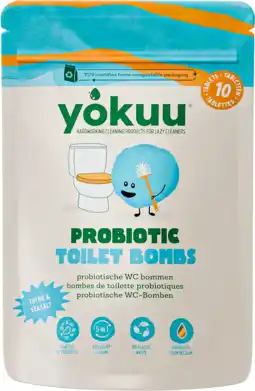 De Online Drogist Yokuu Probiotic Toilet Bomb Thyme & Seasalt aanbieding