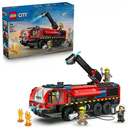 Intertoys LEGO City luchthaven brandweertruck 60499 aanbieding