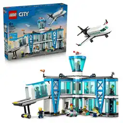 Intertoys LEGO City luchthaven met vliegtuig 60502 aanbieding