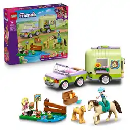 Intertoys LEGO Friends trailer met paard en veulen 42695 aanbieding