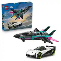Intertoys LEGO City straalvliegtuig vs. sportauto 60489 aanbieding