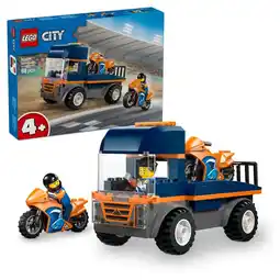 Intertoys LEGO City transportwagen voor motoren 60491 aanbieding