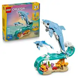 Intertoys LEGO Creator 3-in-1 zeedieren prachtige dolfijnen 31385 aanbieding