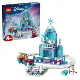 Intertoys LEGO Disney Frozen Elsa's kasteel en sneeuwrit 43281 aanbieding