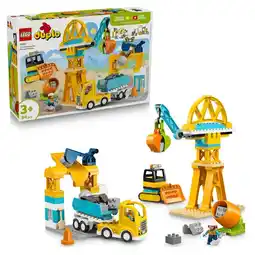 Intertoys LEGO DUPLO 3-in-1 bouwplaats en voertuigen 10476 aanbieding