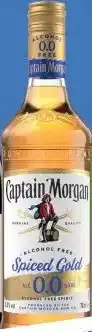 Gall & Gall Captain Morgan Spiced Gold 0.0 70CL aanbieding