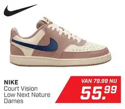 Daka Sport Nike Court Vision Low Next Nature Dames aanbieding