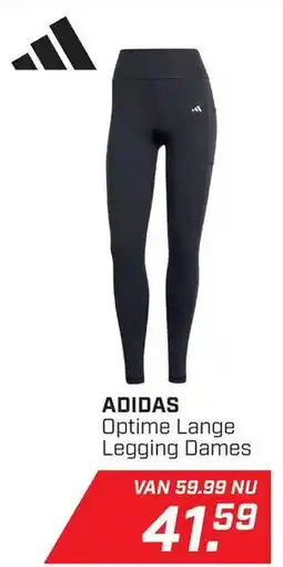 Daka Sport Adidas optime lange legging dames aanbieding