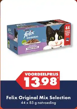 Huisdier Voordeelshop Felix Original Mix Selection aanbieding