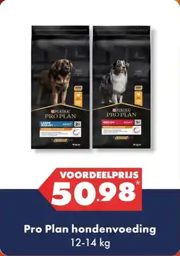 Huisdier Voordeelshop Pro Plan hondenvoeding aanbieding