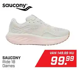 Daka Sport Saucony ride 18 dames aanbieding