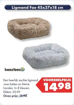 Huisdier Voordeelshop Ligmand Fae 45x37x18 cm aanbieding