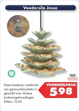 Huisdier Voordeelshop Voedersilo Jesse aanbieding