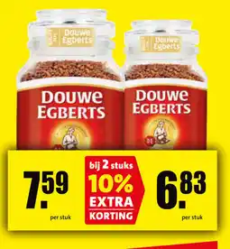 Boni Douwe Egberts aanbieding
