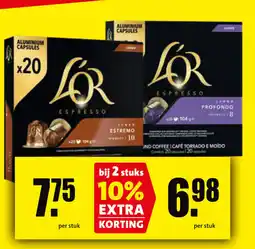 Boni Lor Espresso aanbieding