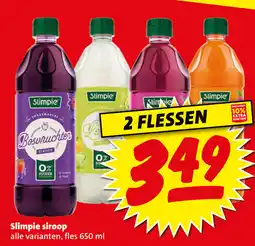 Boni Slimpie siroop aanbieding