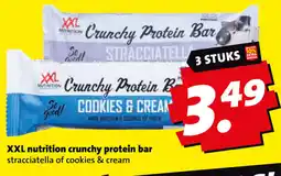 Boni XXL nutrition crunchy protein bar aanbieding