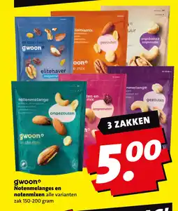 Boni Gwoon Notenmelanges en notenmixen aanbieding