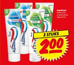 Boni Aquafresh aanbieding