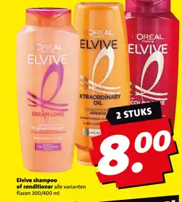 Boni Elvive shampoo of conditioner aanbieding